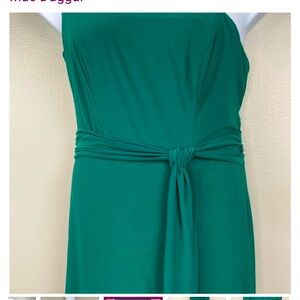 Green Mac Duggal Bridesmaids Gowns 4 available
